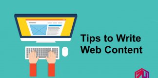 write web content