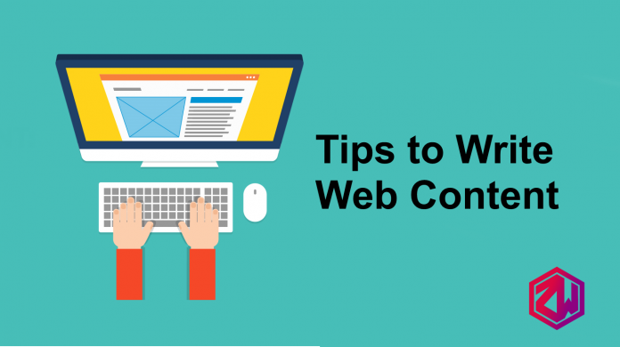 write web content