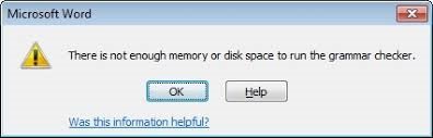 how to free up memory or disk space 