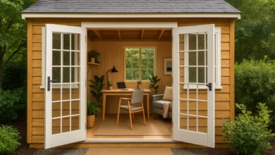 Turn Your Shed into a Productive Space