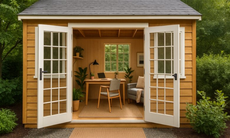 Turn Your Shed into a Productive Space
